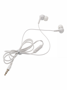 Орбита OT-ERG62 Белые наушники-гарнитура (3.5мм)